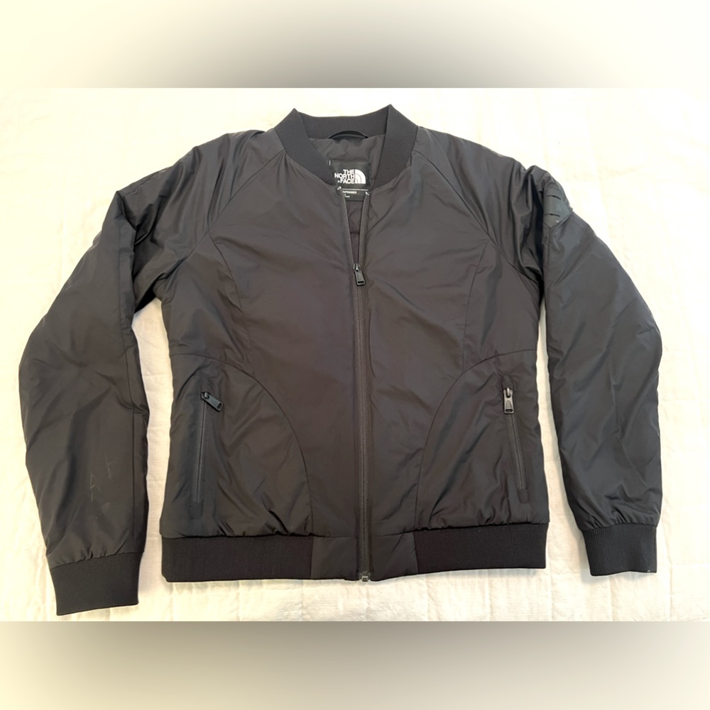 North face down bomber jacket size m